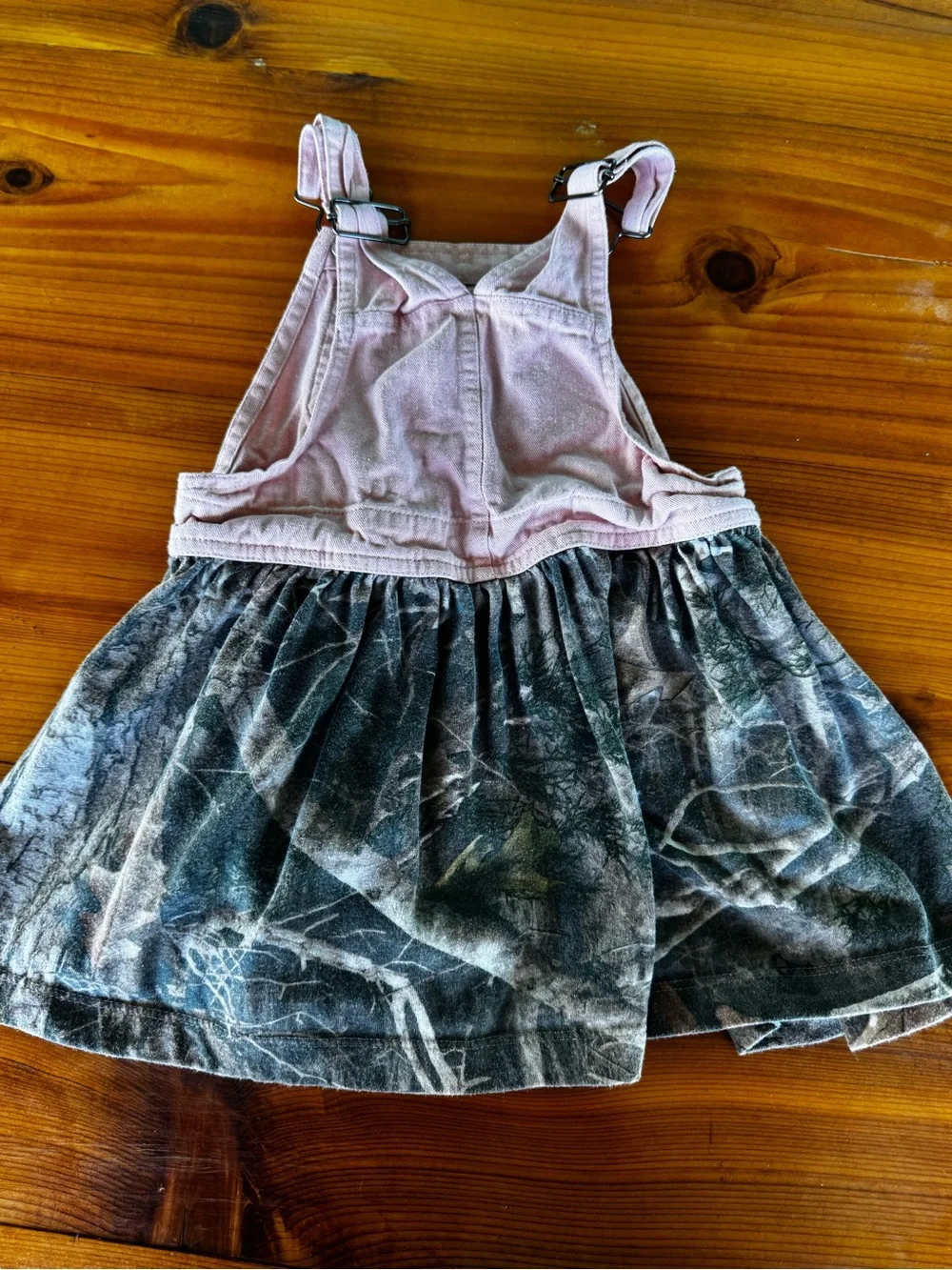 Bass Pro Shops Pink Bib Camo Skirt Dress